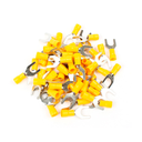 TERMINAL HORQUILLA AISLADOØ 3/16" 10-12AWG AMARILLO 100UND