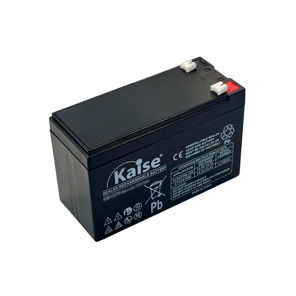 Bateria 12V 7AH VRLA AGM Terminal Superior