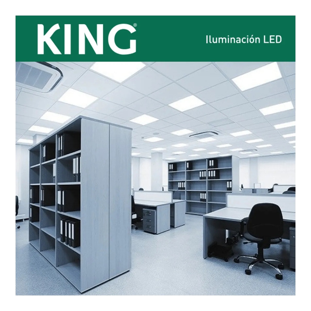 PANEL BACKLIGHT 600X600MM KING 48W BLANCO NEUTRO