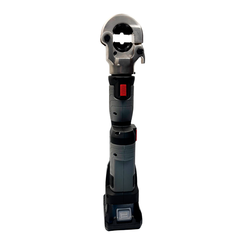 Prensa Hidraulica A Bateria Para Terminal Estanado Rango 6-300mm² Cabezal Giratorio