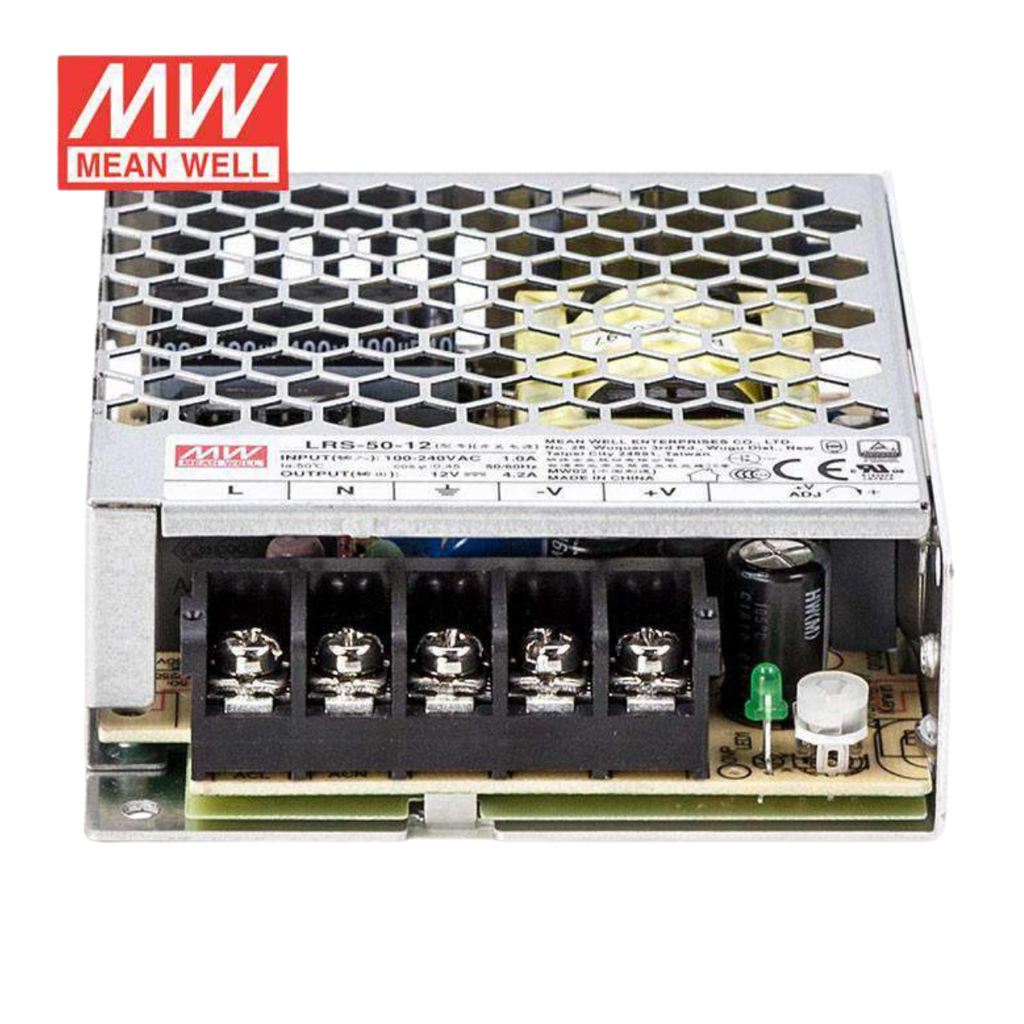 Fuente Conmutada Enclosed 50W 12VDC 4.2A In 85-264VAC