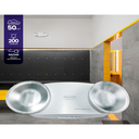 LUMINARIA EMERGENCIA LED 2X 1.2W 120-240VAC 200LM 2H IP20