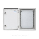 Tablero Poliester Fibra De Vidro Para Adosar 600X400X230 Mm C/Pb Ip65 Ral7035