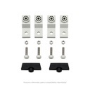 Tablero Poliester Fibra De Vidro Para Adosar 600X500X230 Mm C/Pb Ip65 Ral7035