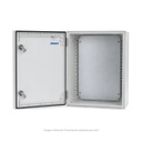 Tablero Poliester Fibra De Vidro Para Adosar 800X600X300 Mm C/Pb Ip65 Ral7035