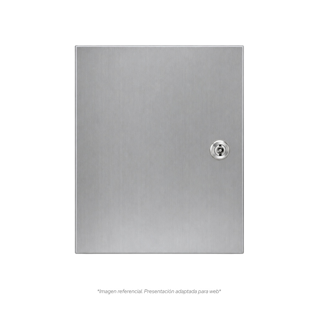 Tablero De acero inoxidable Para Adosar De 600X400X200 Mm C/Pb IP66