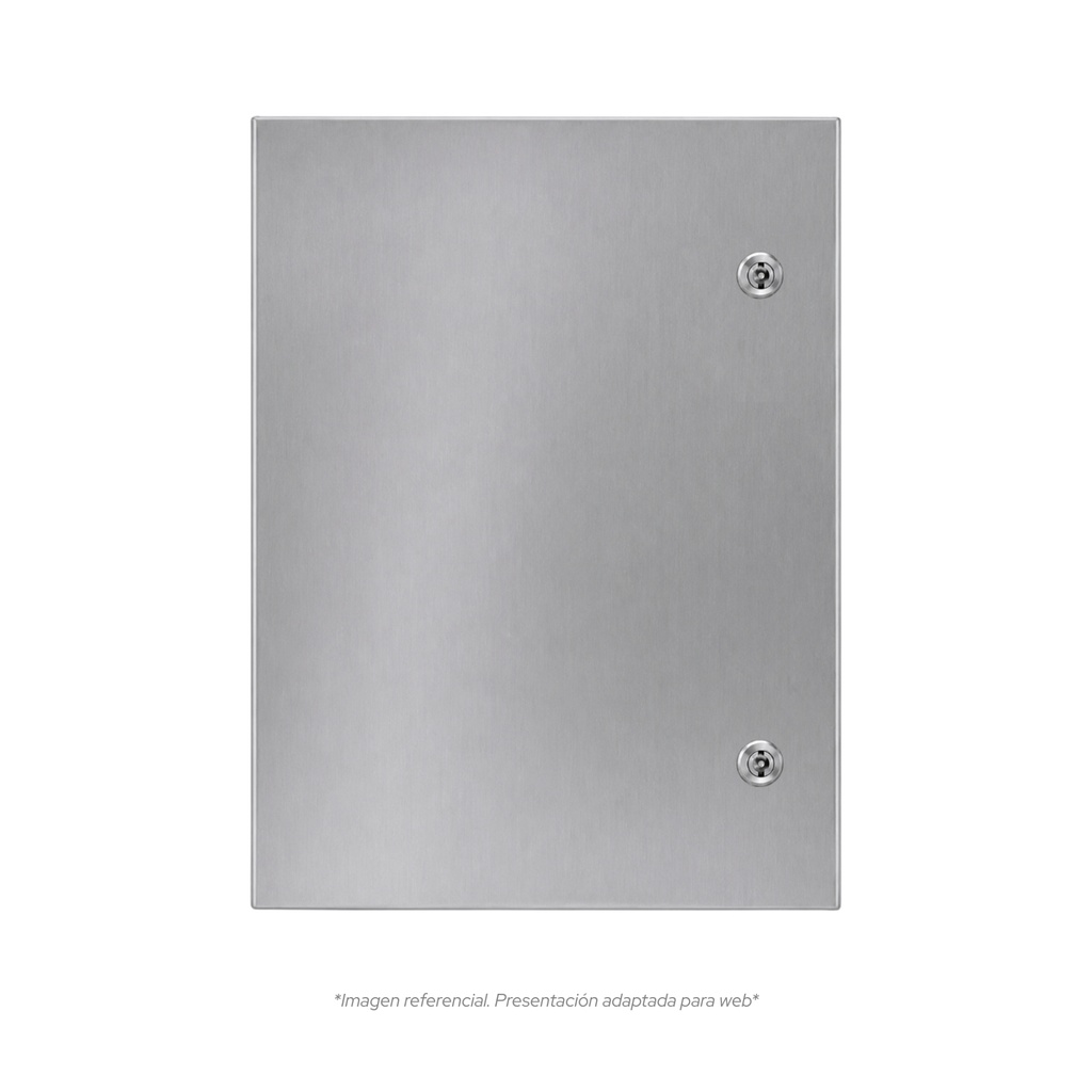 Tablero De acero inoxidable Para Adosar De 800X600X300 Mm C/Pb IP66
