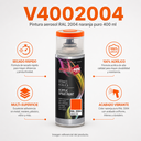 Pintura Aerosol RAL2004 400ML Naranja Puro