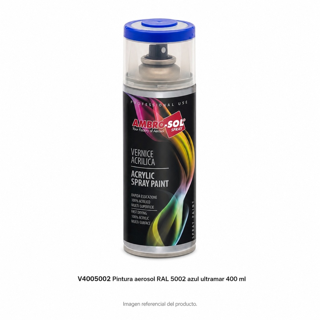 Pintura Aerosol RAL5002 400ML Azul Ultramar