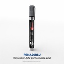 Rotulador a20 punta media azul
