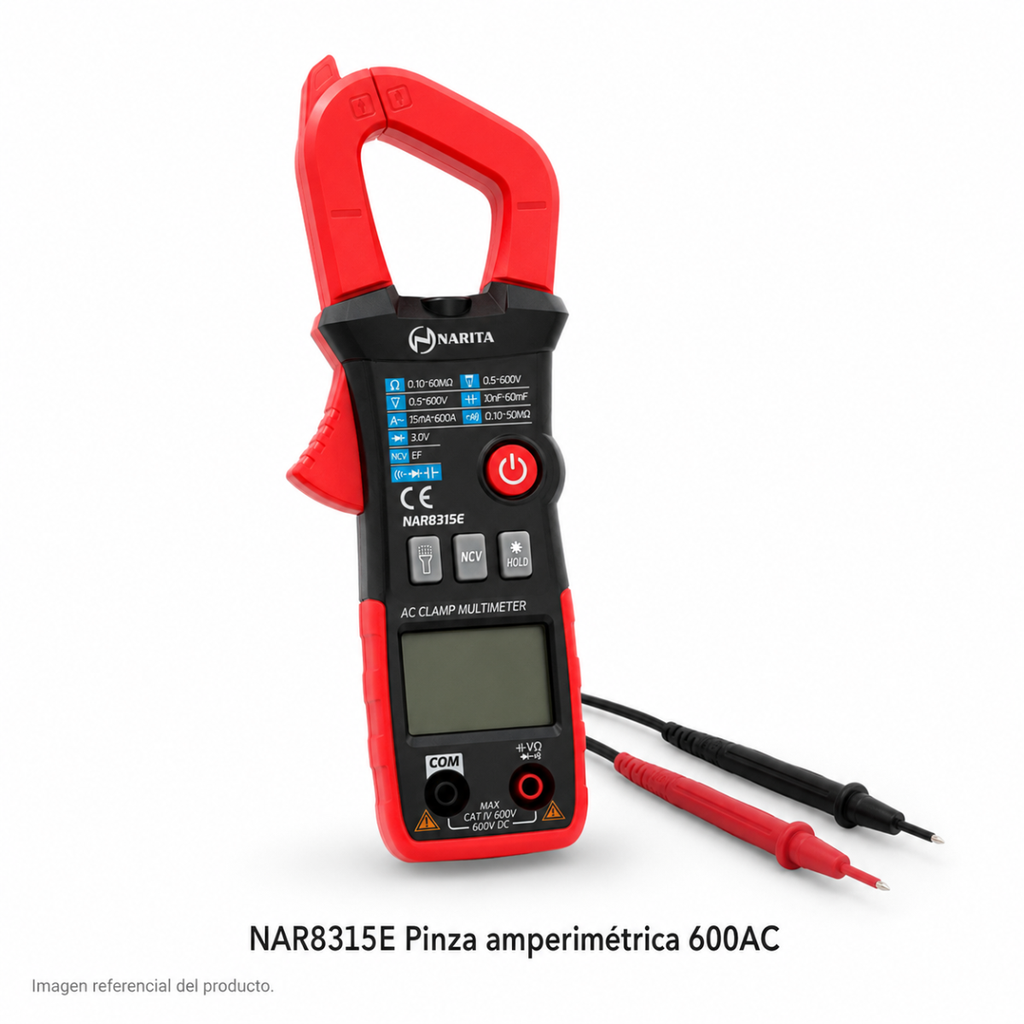 PINZA AMPERIMETRICA 600AC