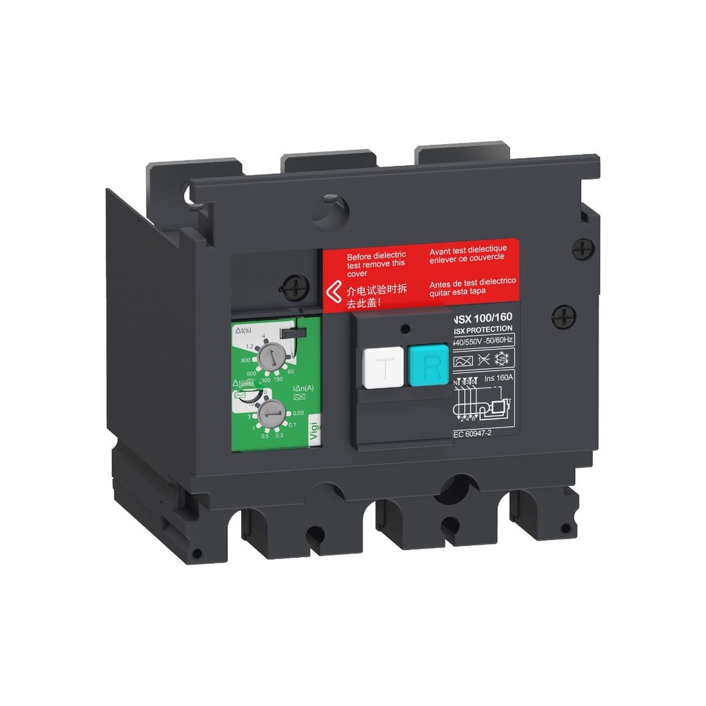 MODULO DIFERENCIAL VIGI PACT 3P 30mA 30A 440/550V P/INT CAJA MOLD NSX100-250