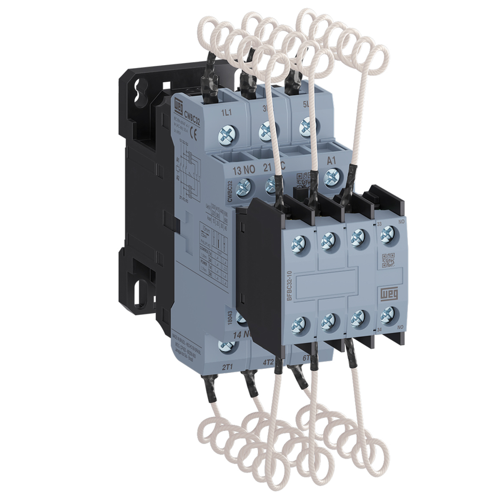 Contactor P/Condensador 15Kvar/230Vac 25Kvar/415Vac 60Hz Bobina De Control 220Vac 