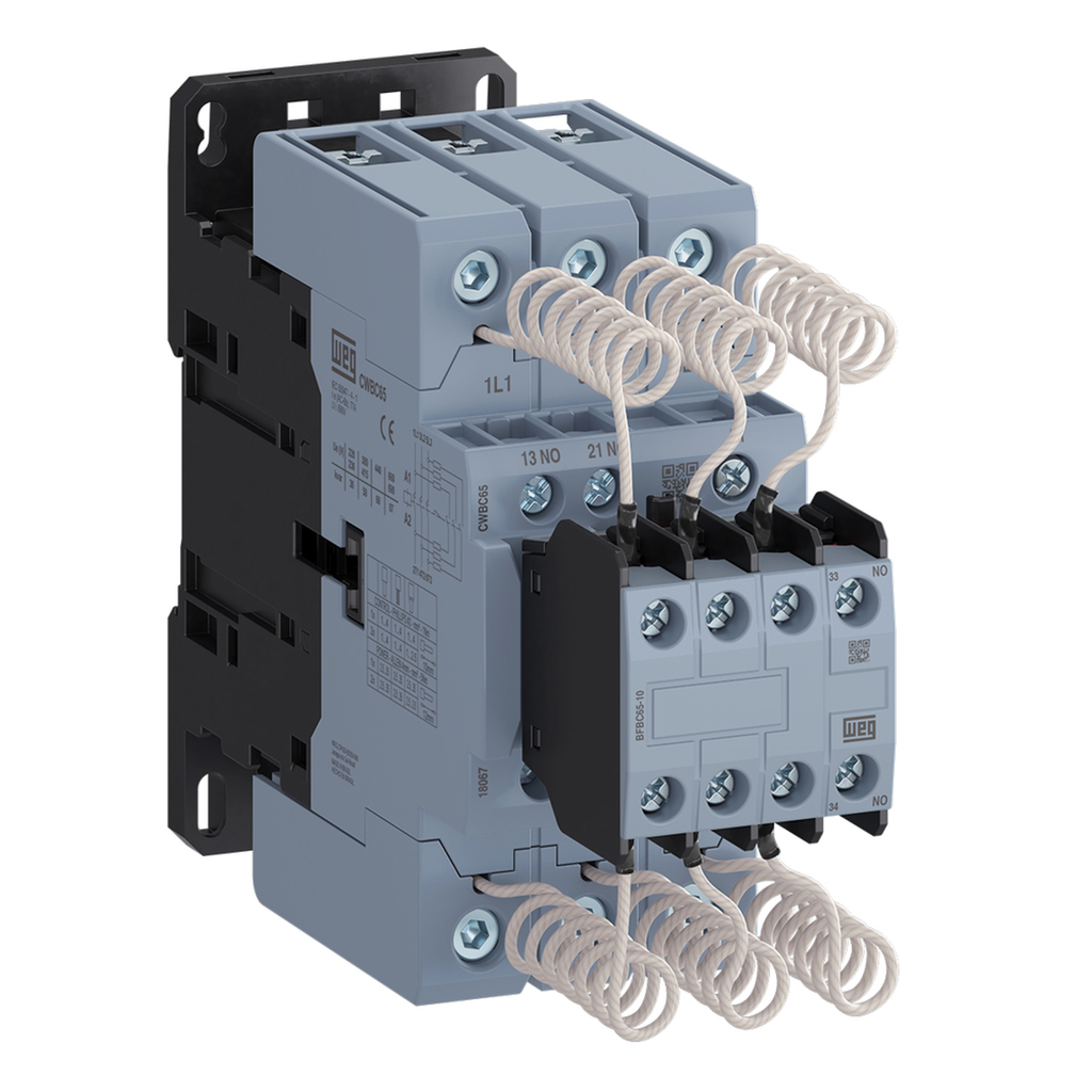 Contactor P/Condensador 30Kvar/230Vac 50Kvar/415Vac 60Hz Bobina De Control 220Vac 