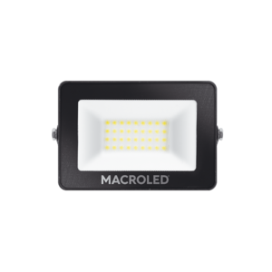 REFLECTOR LED NEGRO 50W 220-240VAC LUZ FRÍA 6500K IP65