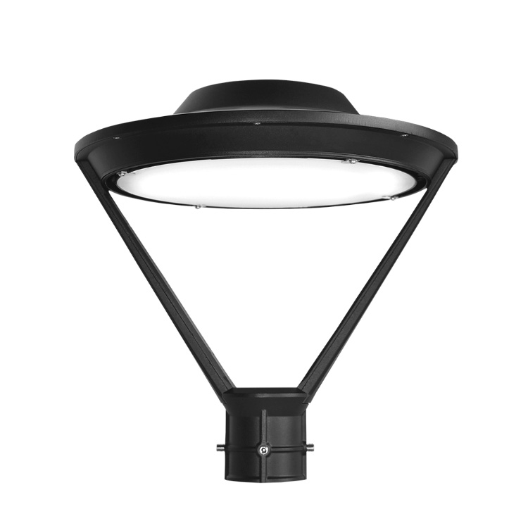 FAROLA DE PARQUE LED 140W LUZ FRÍA 5700K FP0.95 CRI80 100-240VAC 120L/M IP65