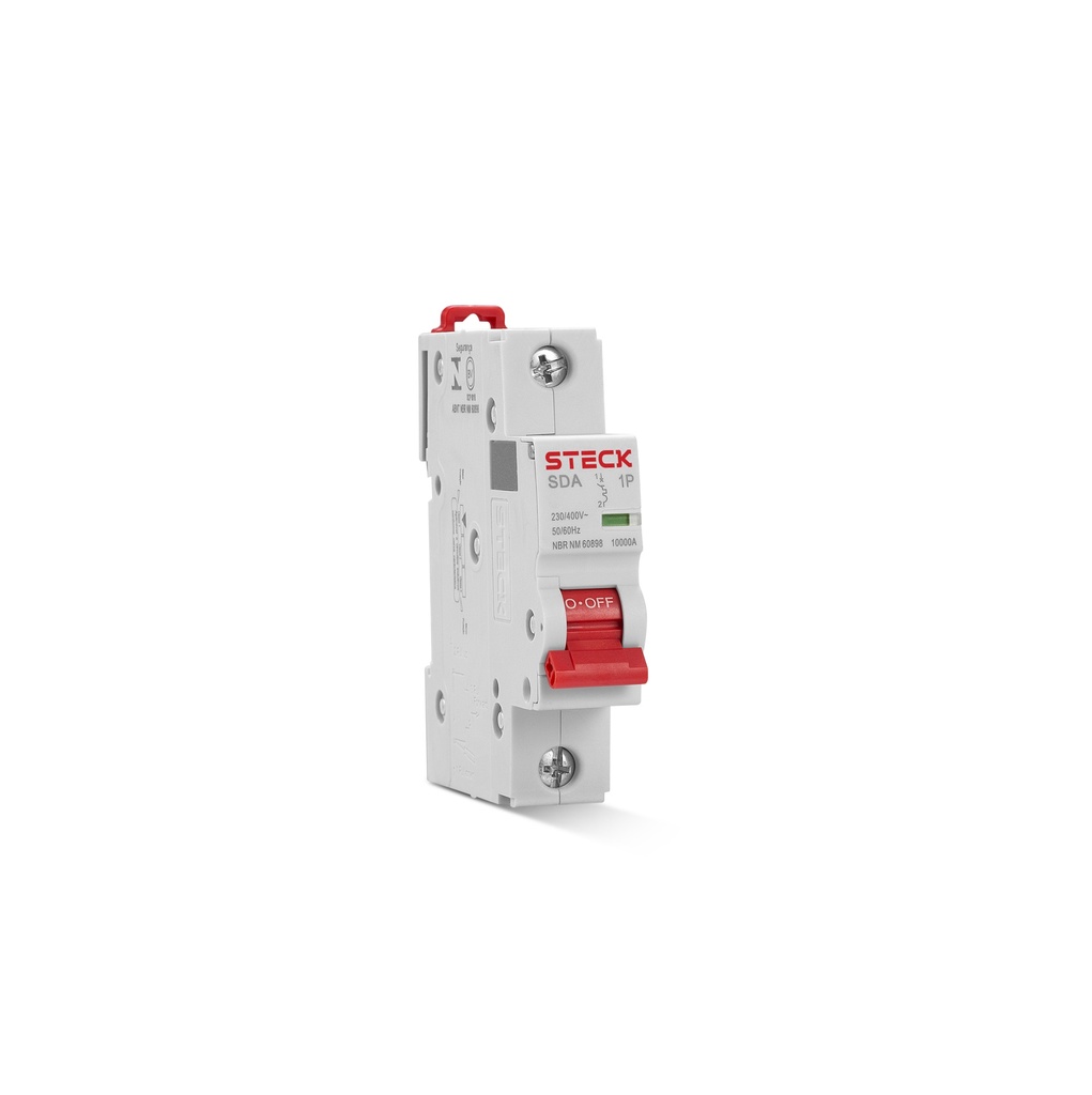Int. Aut. Termomagnetico Para Riel 1P 25A 20Ka 230Vac  Curva C