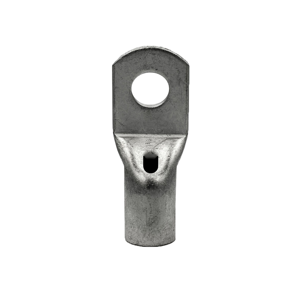 Terminal Ojal de Cobre Estañado, Barril Estandar, 120mm² Hueco 12mm