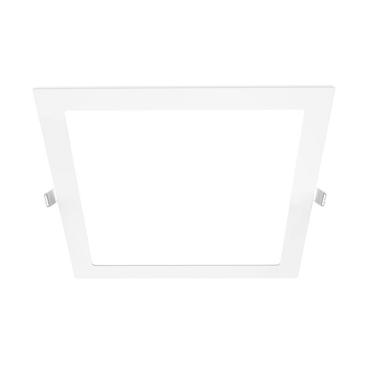 DOWNLIGHT LED BLANCO CUADRADO EMPOTRABLE 18W 85-265VAC LUZ FRÍA 6000K