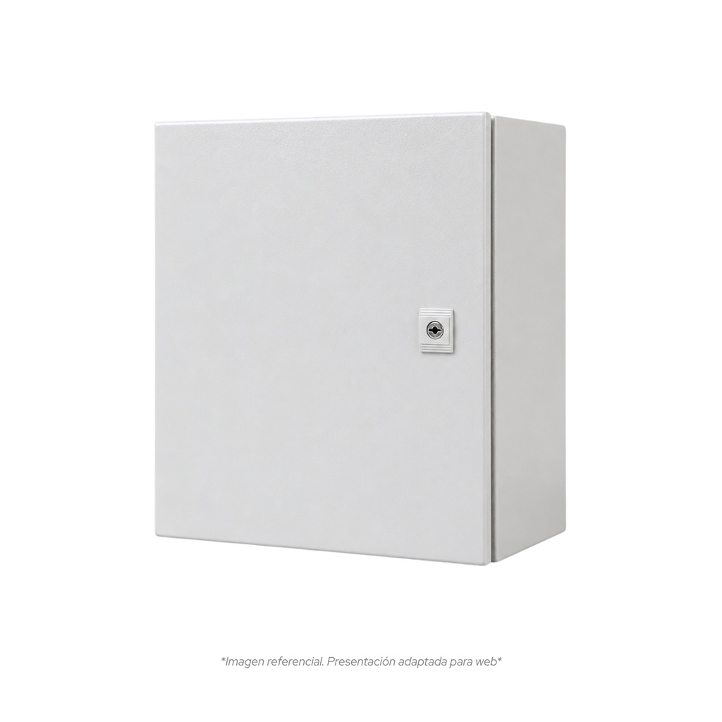 Tablero Metalico Para Adosar De 250X200X150 Mm C/Pb Ip66 Ral7035