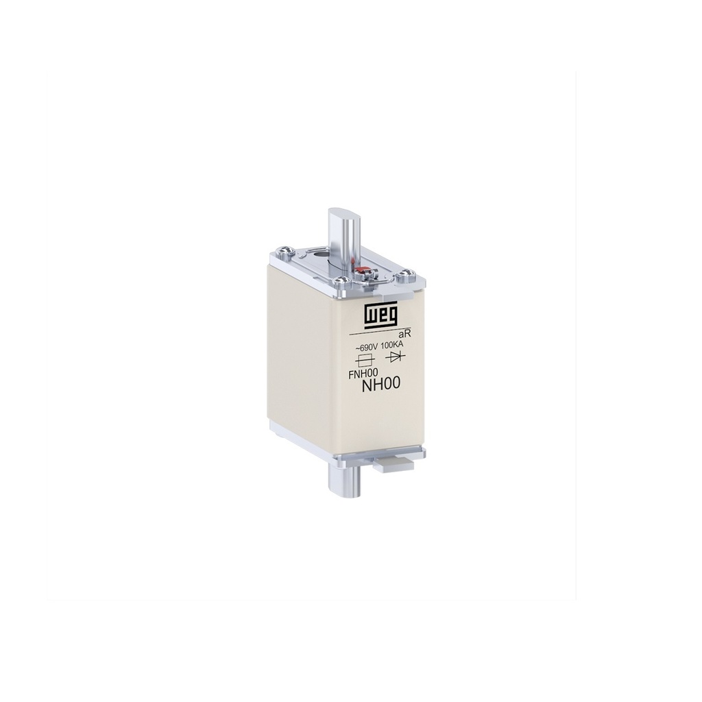 Fusible Ultrarrápido Nh Ar – 25A / 690V / 100Ka / Tamaño 00