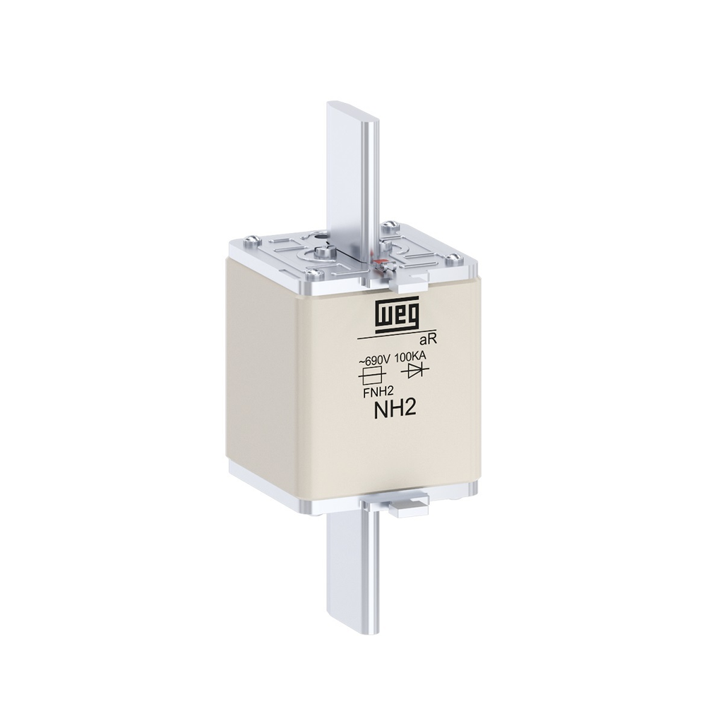 Fusible Ultrarrápido Nh aR – 250A / 690V / 100kA / Tamaño 2