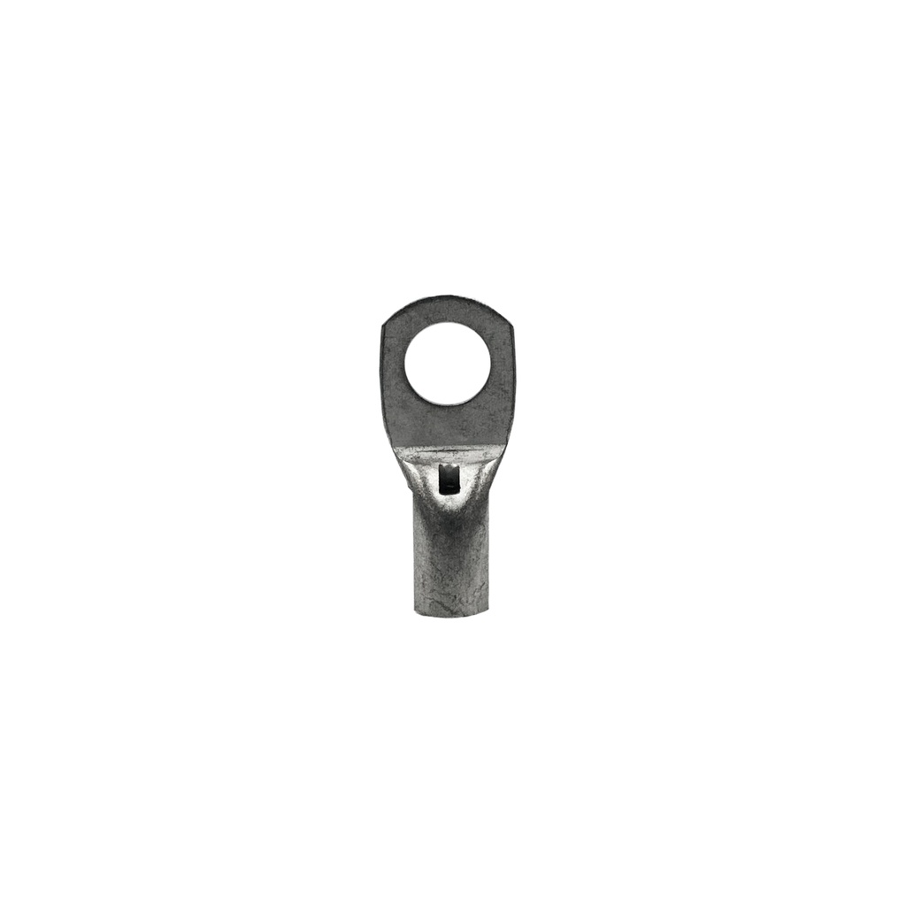 Terminal Ojal de Cobre Estañado, Barril Estandar, 6mm² Hueco 10mm