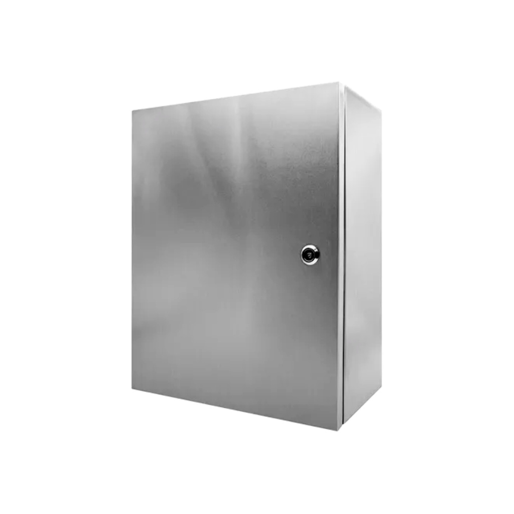 Tablero De acero inoxidable Para Adosar De 600X400X200 Mm C/Pb IP66