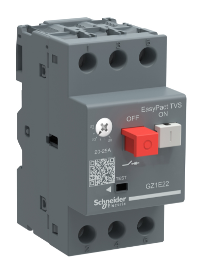 GUARDAMOTOR MAGNETO-TERMICO 3P 1.6-2.5A 400/415VAC 100KA EASYPACT TVS