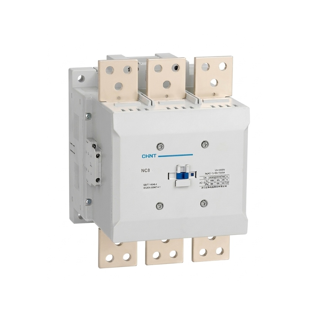 CONTACTOR  630A(AC3) 690V 3P 2NA+2NC 100-250VAC/VDC