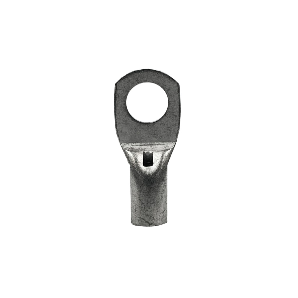 Terminal Ojal de Cobre Estañado, Barril Estandar, 25mm² Hueco 6mm