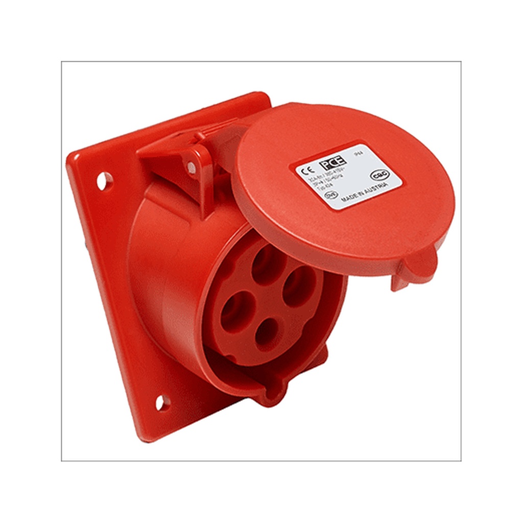 Toma Empotrable Ip44 400V 3P+T 32A 6H