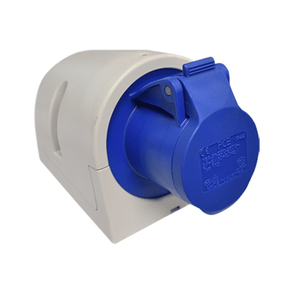 Toma Adosable Ip44 200V 2P+T 16A 6H