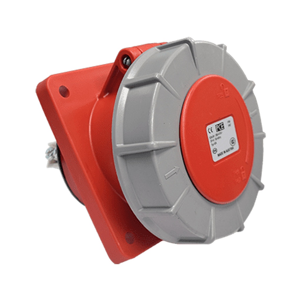 Toma Empotrable Ip67 400V 3P+N+T 63A 6H