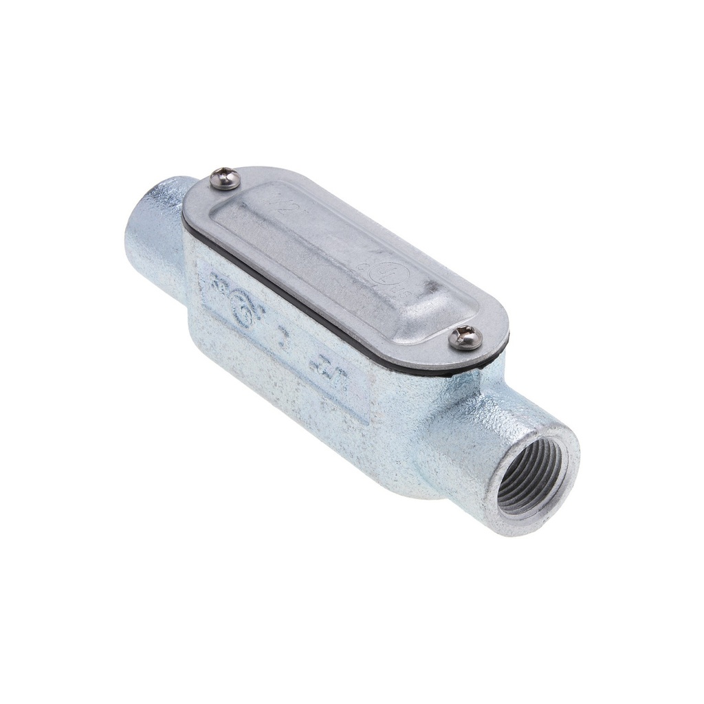 Caja Condulet Mi C 1/2 Tap+Empaq.Hdg.Ul
