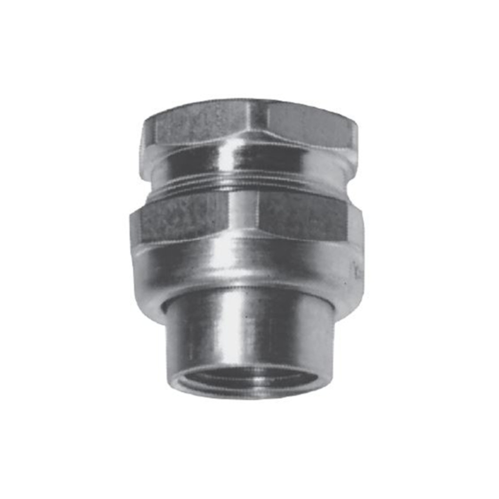 Union Doble H/H Fe Zin Electrol 1/2"