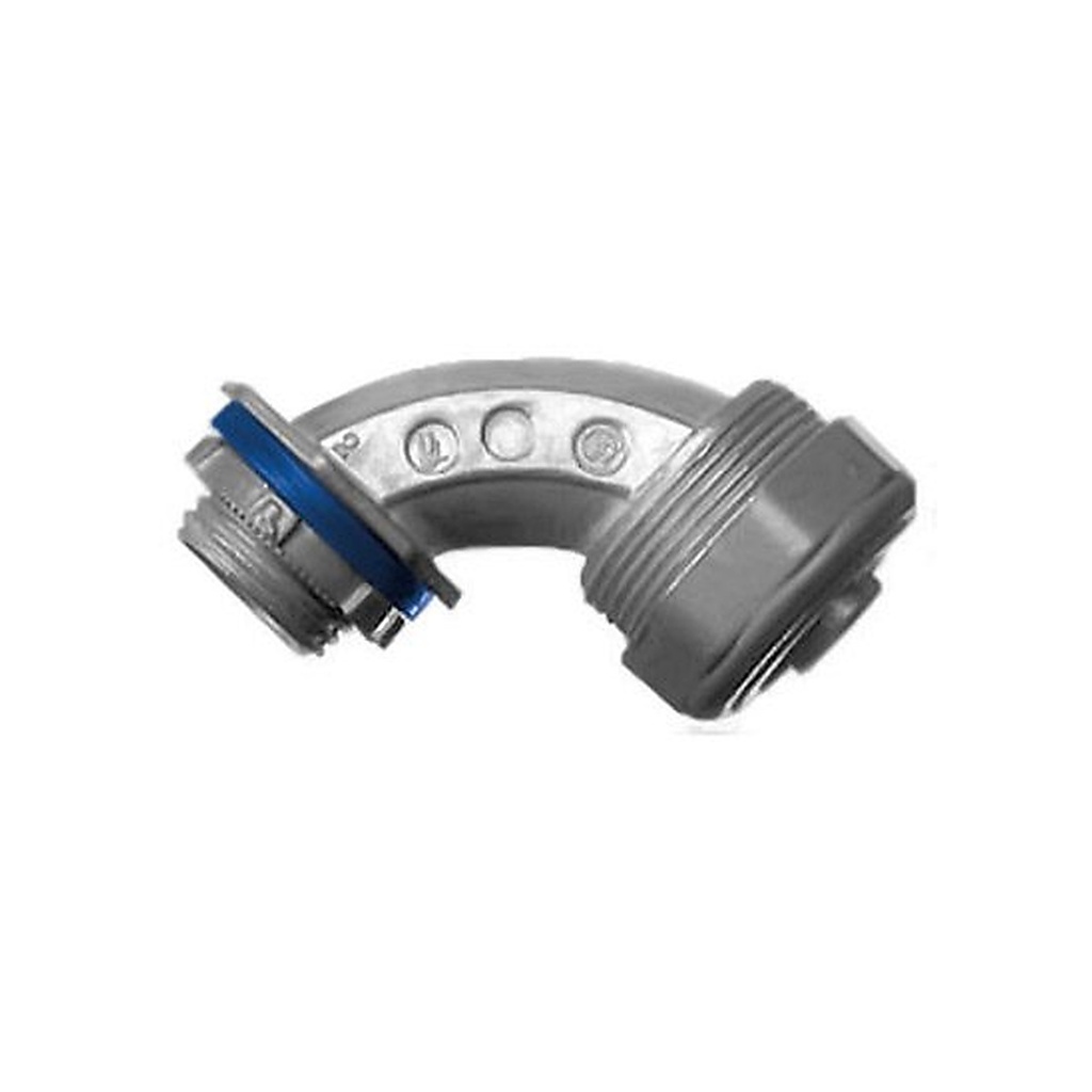 Conector Curvo Liquid Tight Zn 1/2" - Ul