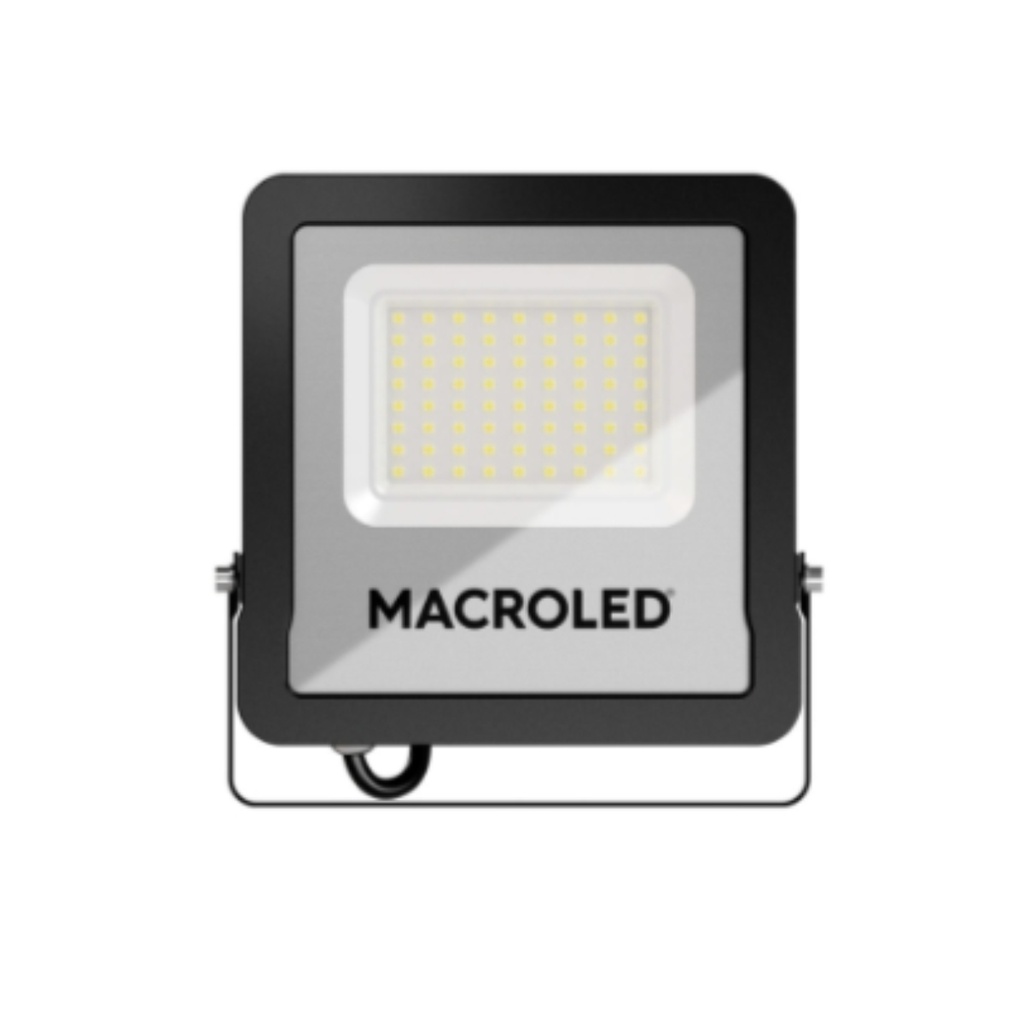Reflector Led Negro Pro 50W 100-277Vac Luz Fría  5700K, 160Lm/W, Ik08, Ip66