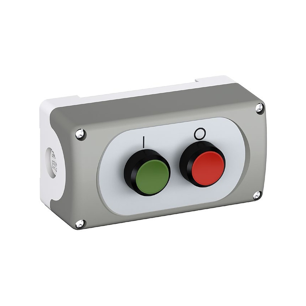 Gabinete De Plástico Gris Vacío De 2 Asientos