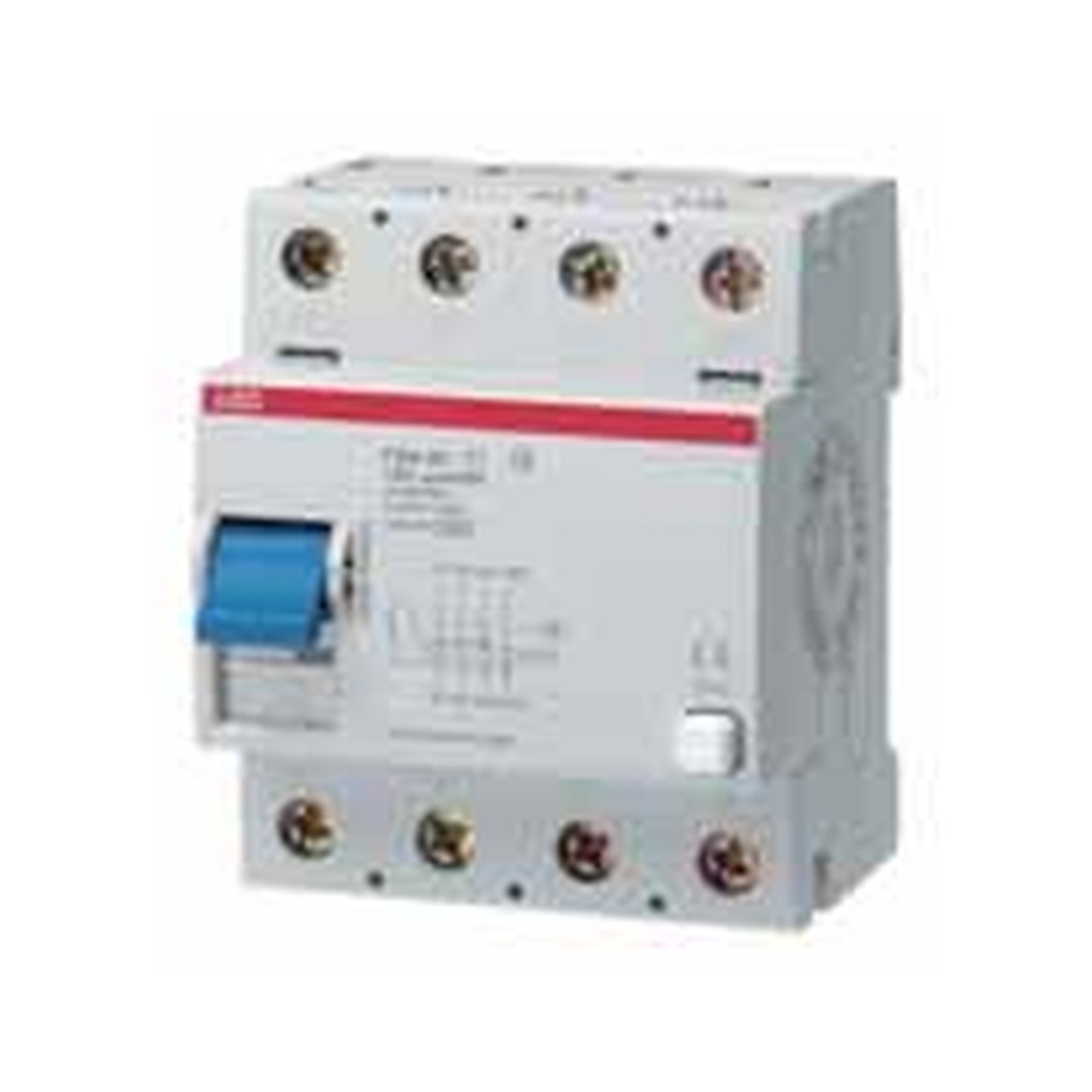 Int. Dif. Riel Din F 2X40A. Sensibilidad 300Ma. Tipo A