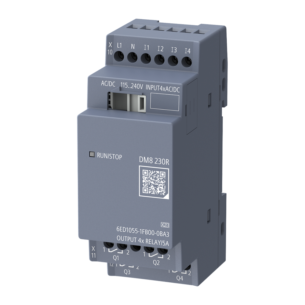 LOGO!9 DM8 230R, expansion module