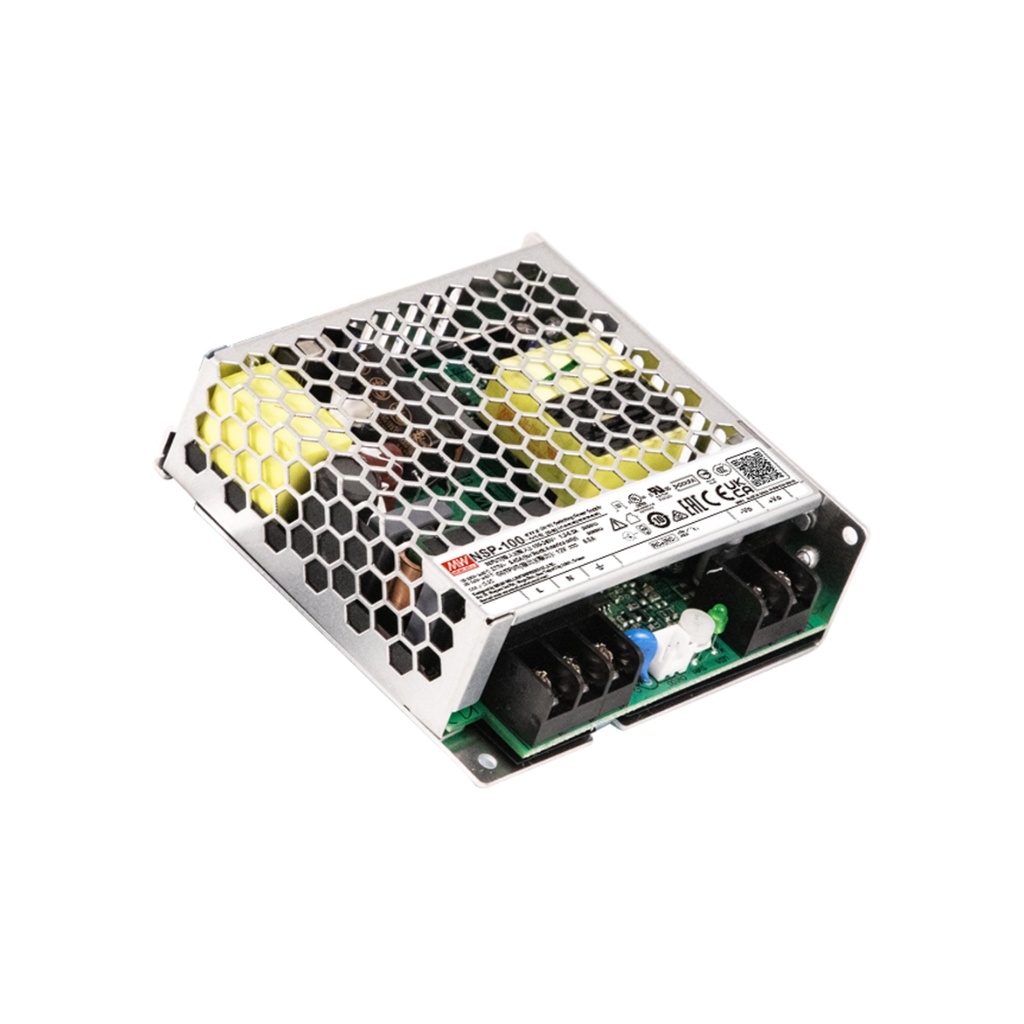 Fuente De Alimentación Conmutada 100W, 12Vdc, 8.5A, Perfil Delgado