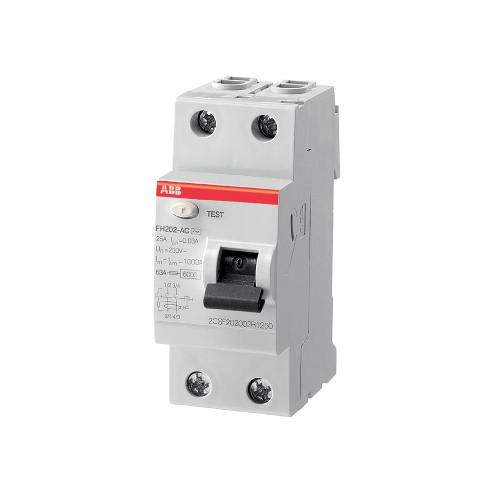 INT. DIFERENCIAL 2P 25A, 30mA T. AC